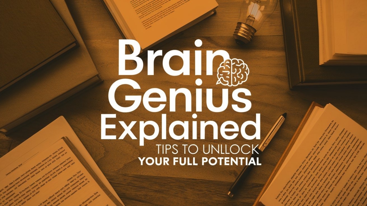 Brain Genius Explained: Tips to Unlock Your Full Potential